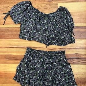 Free People Floral Set